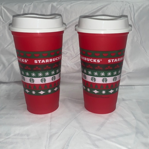 Starbucks Other - 2 Starbucks reusable 16oz cups